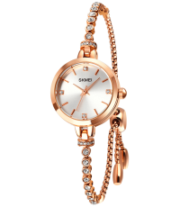 Skmei K94W1 | Rose Gold White