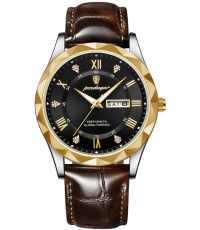 Poedagar PD10SGBRL | Gold Silver Black Brown