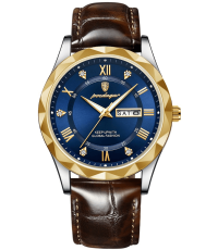 Poedagar PD10SGURL | Gold Silver Blue Brown