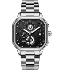 Poedagar PD18SLBK | Silver Black