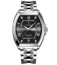 Poedagar PD34SB | Silver Black