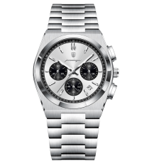 Poedagar PD40SWB | Silver White Black