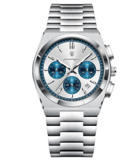 Poedagar PD40SWU | Silver White Blue