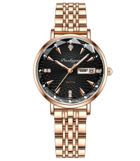 Poedagar PW55RGBC | Rose Gold Black