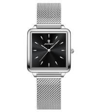 Poedagar PW68MSLBK | Silver Black Mesh