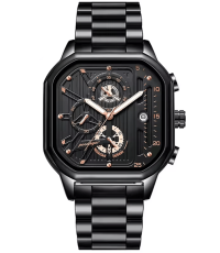 Poedagar PD18BKGDS | Black Black Gold