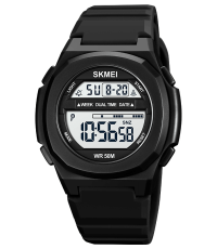 Skmei W141BKWT | Black White