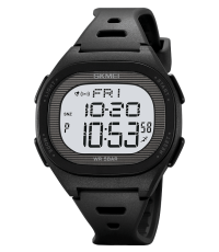 Skmei W142BKWT | Black White