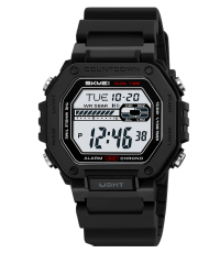 Skmei W145BKWT | Black White